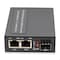 Add-On 10/100/1000BASE-TXRJ-45 X2 TO 1 OPEN SFP PORT POE+ 30W MEDIA CONVERTE ADD-GMC-2RJSFP-POE+ - alternate 1